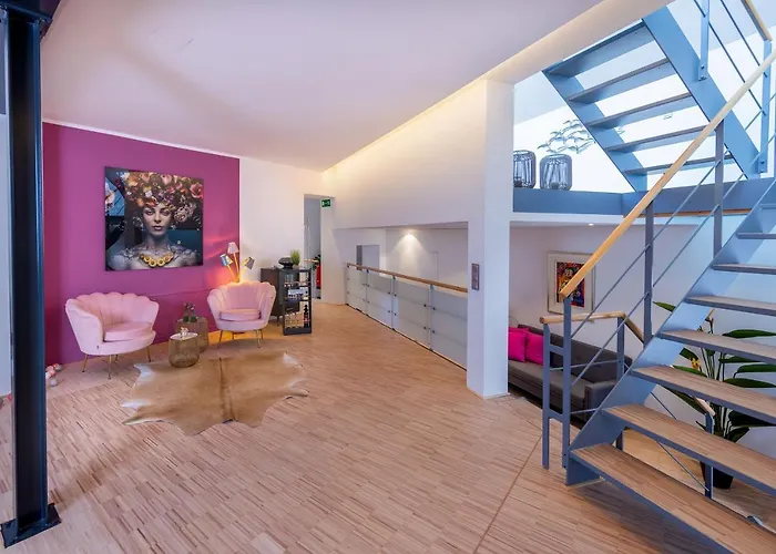 Luxus Wellness Loft - 245Qm - Designwohnen Im Zentrum