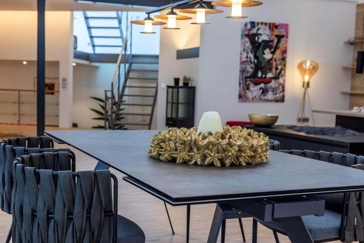 Apartment Luxus Wellness Loft - 245qm - Designwohnen Im Zentrum