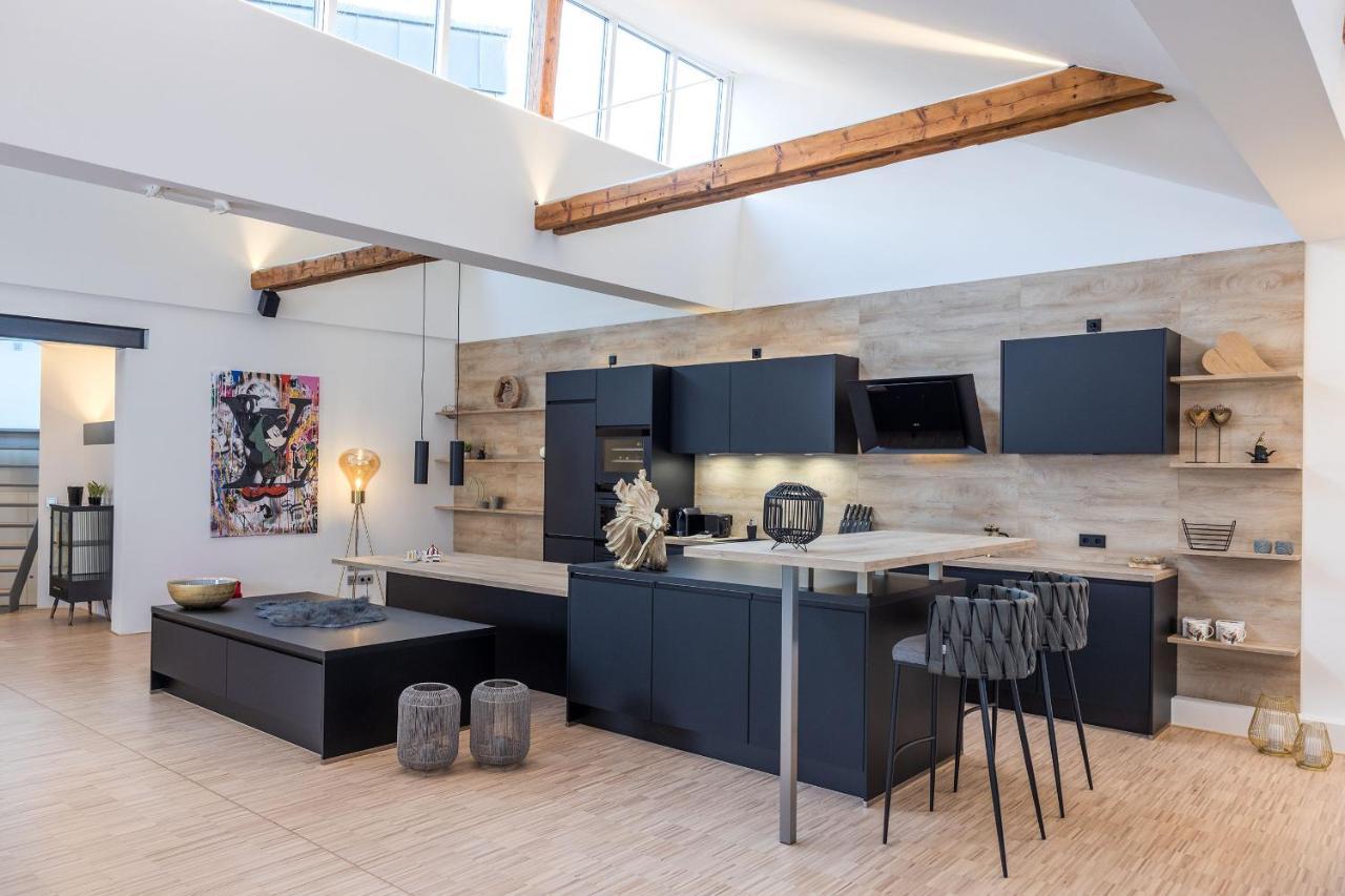 Apartment Luxus Wellness Loft - 245qm - Designwohnen Im Zentrum