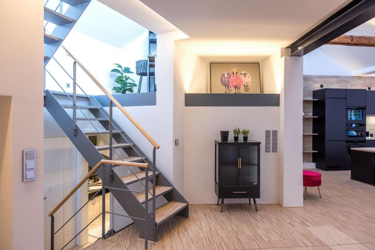Apartment Luxus Wellness Loft - 245qm - Designwohnen Im Zentrum